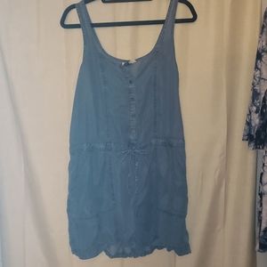 Universal Threads Denim Romper XL